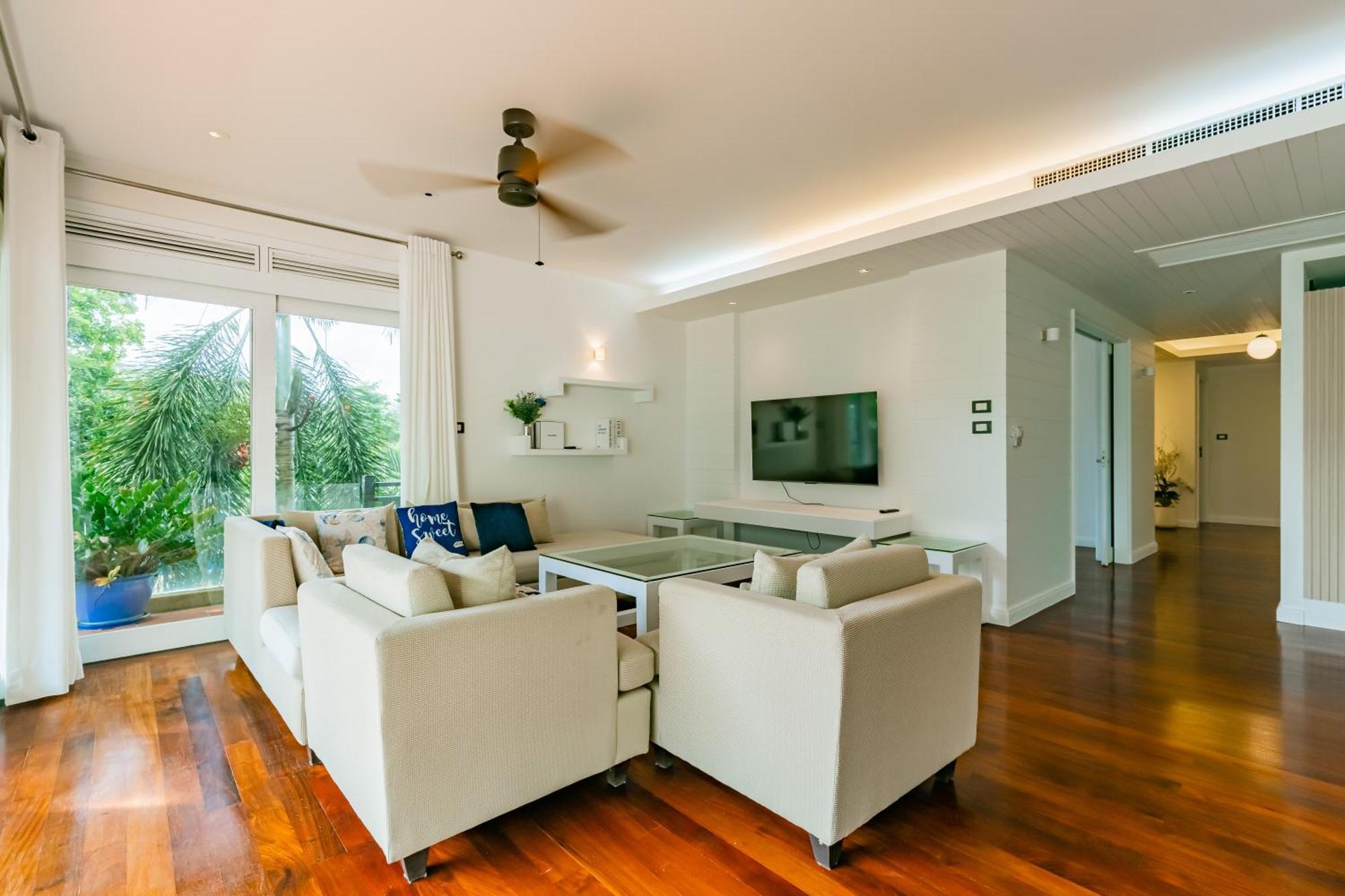 3br Casa Azul - Beachfront In Laguna & Layan Chom Tawan And Maan Tawan Residences Lejlighed *